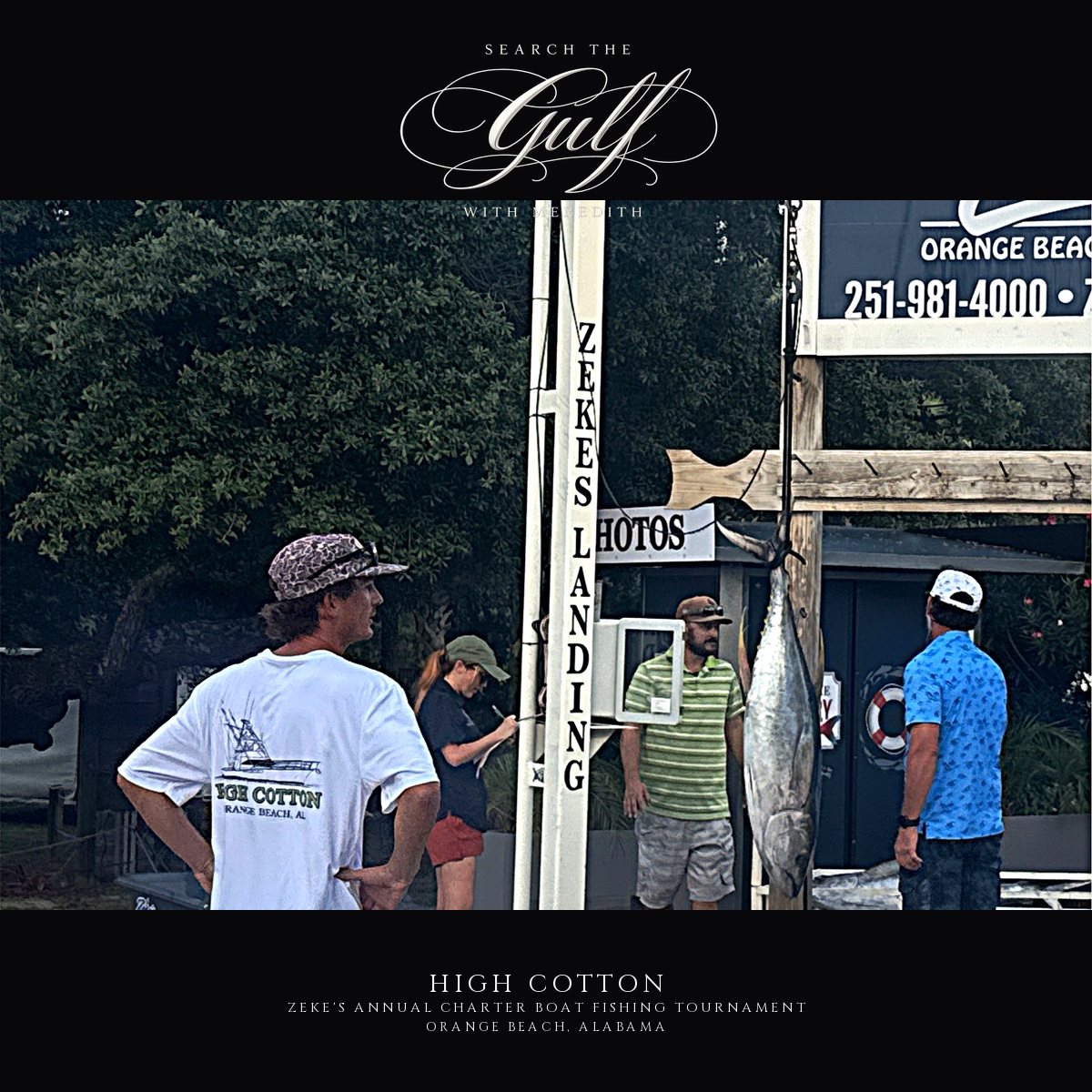 High Cotton Fishing Boat Zekes Marina Orange Beach Alabama High Cotton Fishing Boat Zekes Marina Orange Beach Alabama